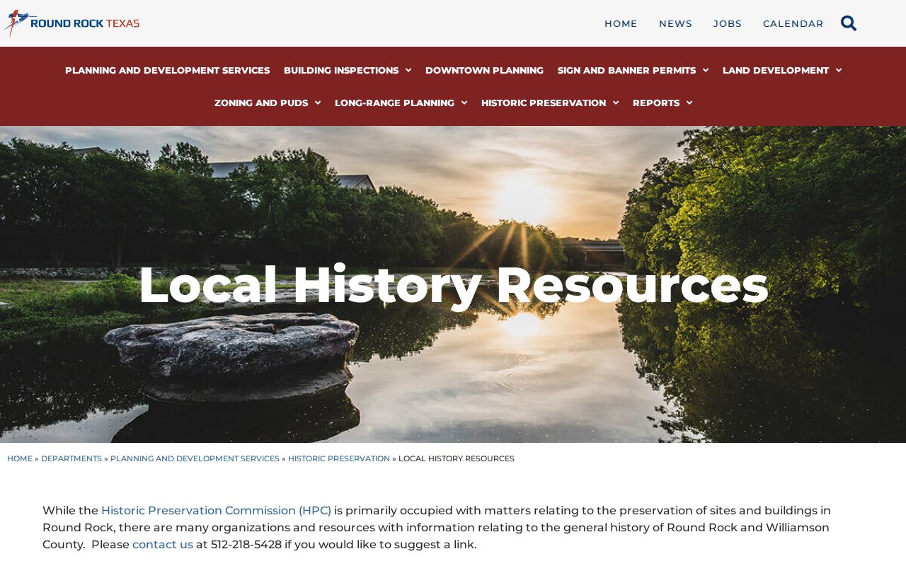 Brushy Creek city directory local history and house research resources